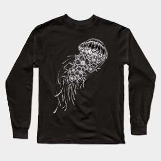 Jellyfish flower design Long Sleeve T-Shirt